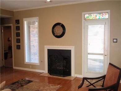 View of the cute den from dining area.