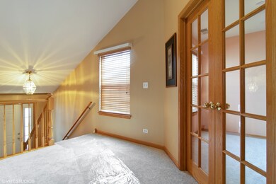 Double door into third bedroom or den/office