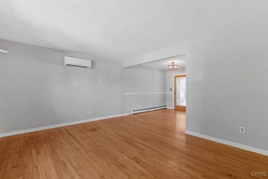 Split heat/AC unit
