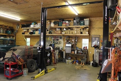Garage Workshop with Auto Lift