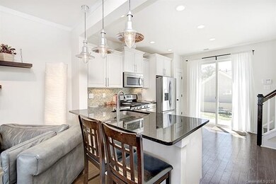 Spacious granite countertops