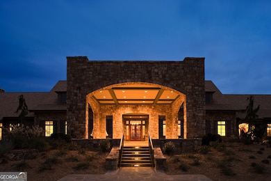 Front of the clubhouse