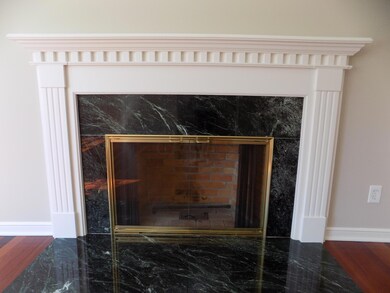 Custom Mantle and marble surround