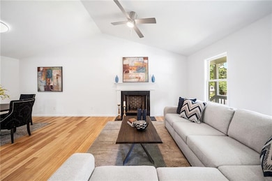Huge spacious great room is open to the large dning area