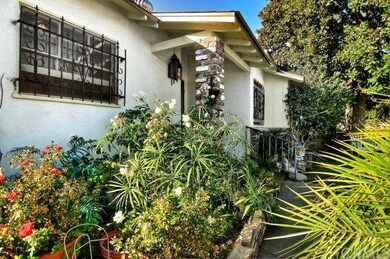 Lush Gardens by the Front Door