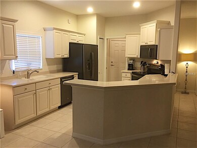 Kitchen with Breakfast Bar and upgraded Appliances.