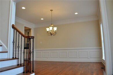 Formal Dining Room with wainscoting, chair rail, c