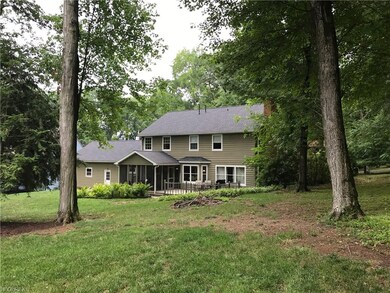 Back  house and yard view
