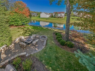 Birds eye view of property featuring a water view.