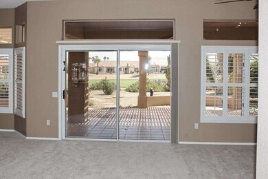 View Patio & Golf Course As Enter Home