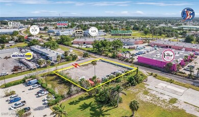 Aerial overview of property's location with proper