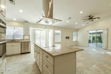 Family Room and Kitchen