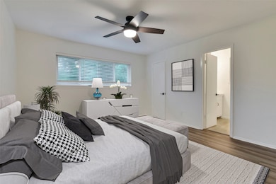 Virtual Staged Primary Bedroom