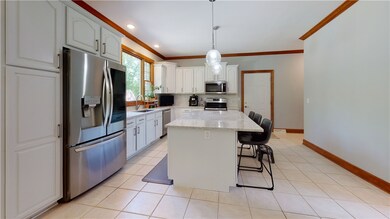 Total Kitchen Remodel- White Soft Close Cabinets,