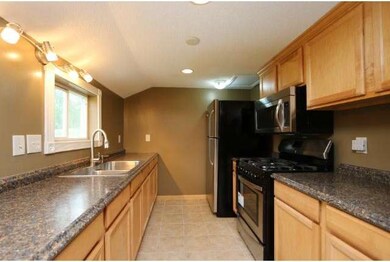 View of the kitchen renovation, complete with new 