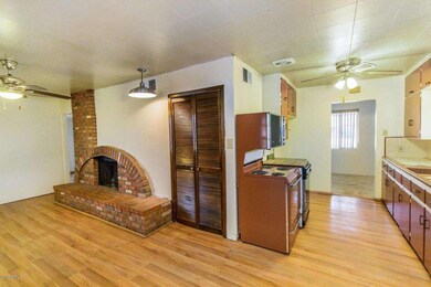 Family room with fireplace