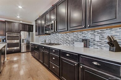 Plenty of prep space and storage in this kitchen.