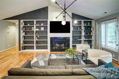 Custom book shelves