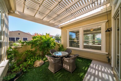 Tranquil courtyard