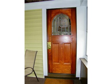 Exterior Front. The front door shows the kind of c