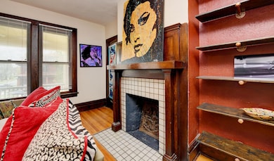 1714- Living Room- Fireplace