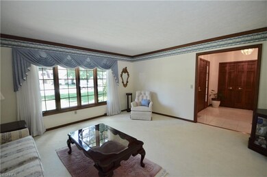 Living room view back to foyer