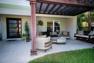 Entry and Front Pergola