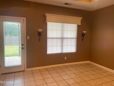 Eat in kitchen over looking backyard