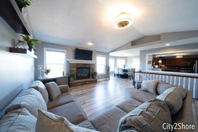 Large open concept