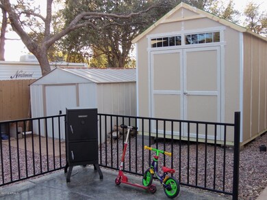 Storage Units and Patio