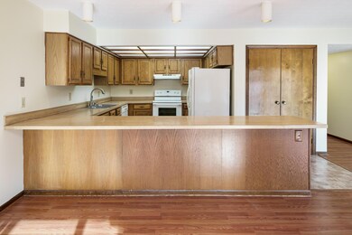 Kitchen from dining room