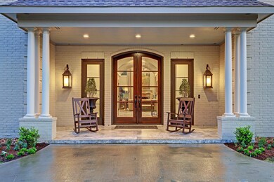 Welcoming southern front porch with composite Marv