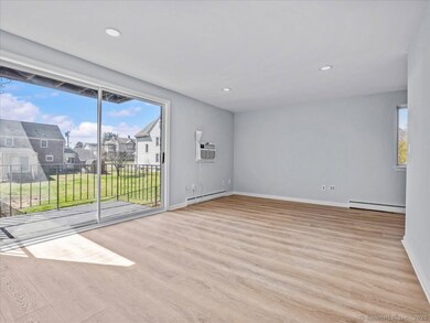 open and bright living room with balcony