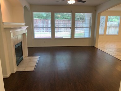 Ample and bright living room.