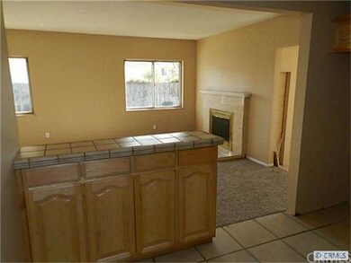 View Out to Family room from Kitchen