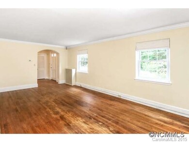 Living room facing foyer