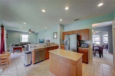 Spacious Kitchen ~ Island, SS Appliances, Maple Ca