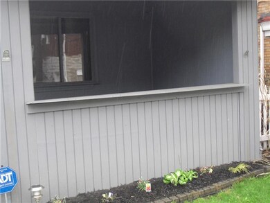 the front porch is enclosed.