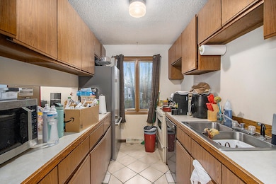 Kitchen w/ new refrigerator