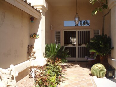 Front door area