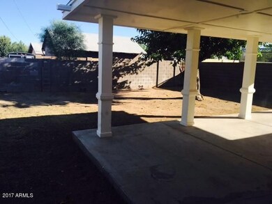 Large yard