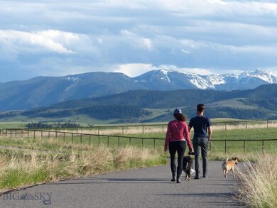 Paved roads for walkers