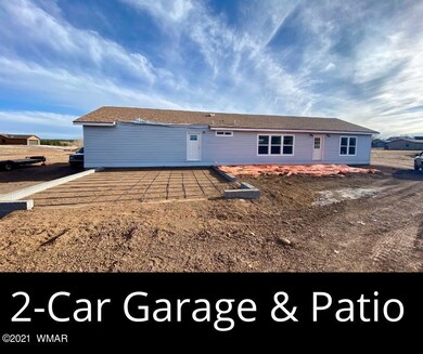 2-Car Garage & Patio