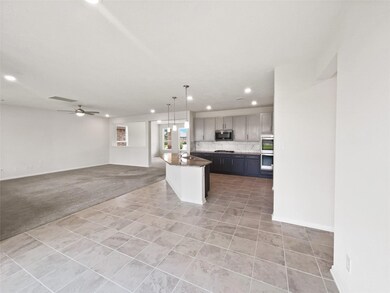 Kitchen, Dining and Family Room