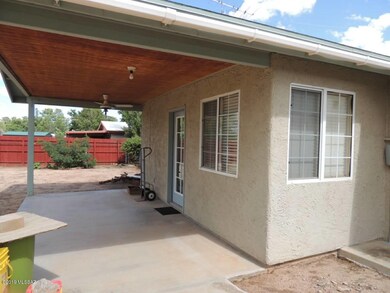 Rear Covered Patio