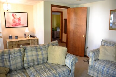 Apt. B Living Room looking toward Bedrooms