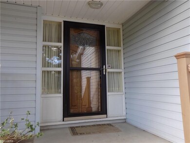 Beautiful front door with storm door