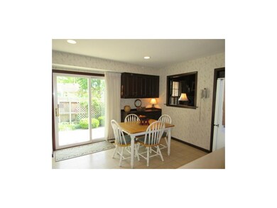 Sunny kitchen/breakfast room has an extra serving 