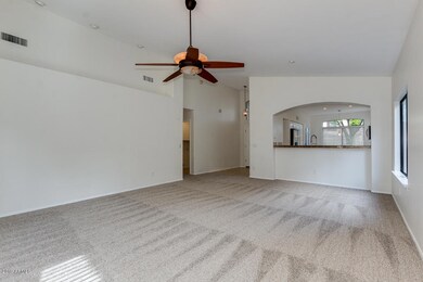 Great room facing entry