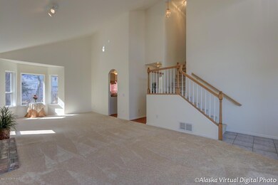 Open Living Area Flooded w/Natural Light
